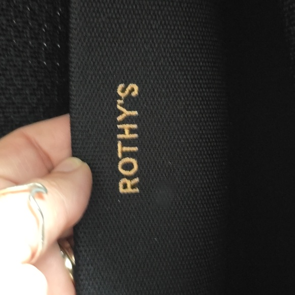 Rothy's The Classic Handbag In Black - Picture 8 of 11